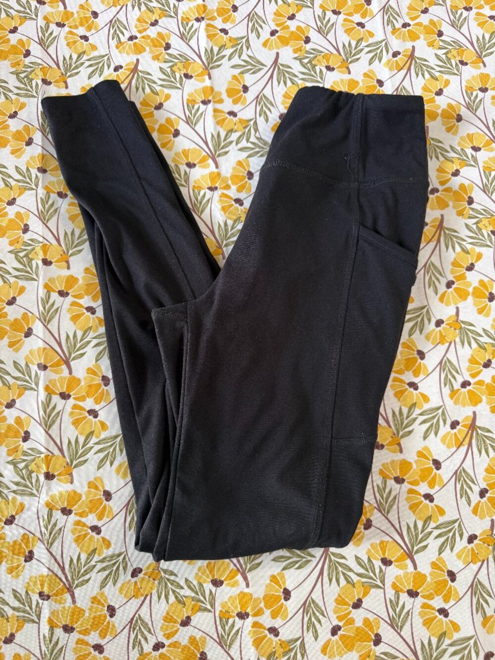 Harley Davidson Black Leggings Side Pockets Women’s XS Motorcycle